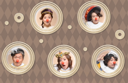 Romeo & Juliet with Red Noses